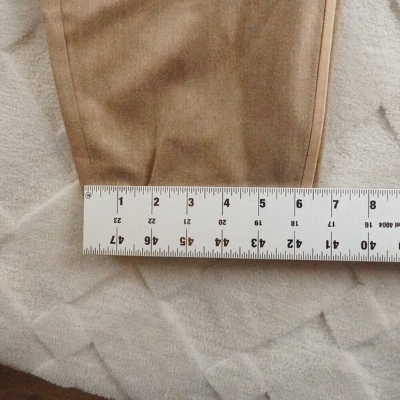 Lafayette 148 New York Beige Ankle Pants - Picture 10 of 12
